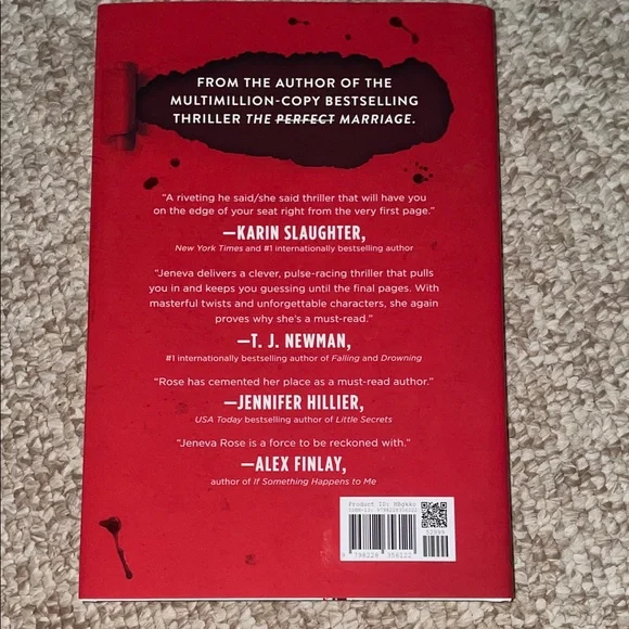 The Perfect Divorce Book by Jeneva Rose (hardcover) - Picture 2 of 5